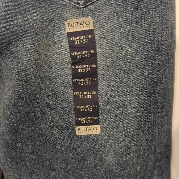 Men's buffalo David Bitton straight six jeans - Picture 4 of 7
